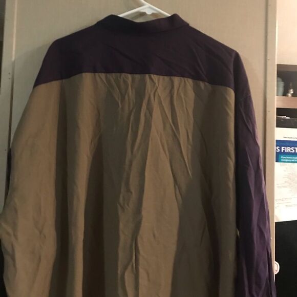 Studio X Men's Long Sleeve Shirt 3X - Picture 6 of 11